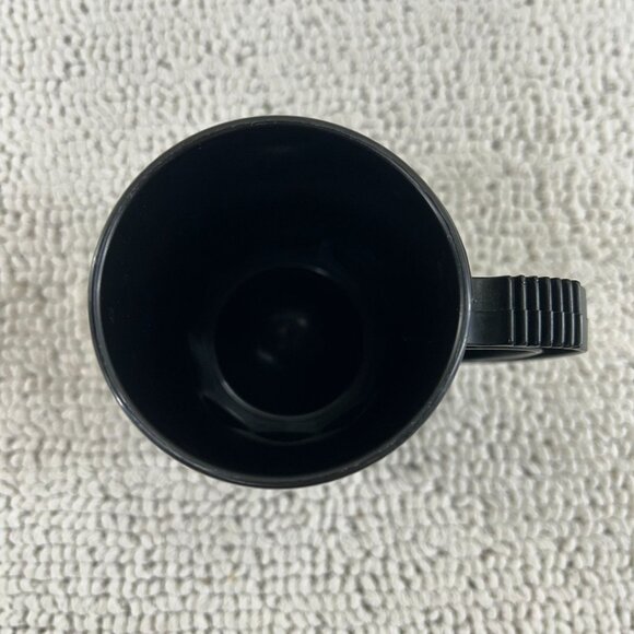 Vintage Batman Mug Super Hero Comic Book DC Comics Black Yellow Bat Wing Symbol - Picture 4 of 6